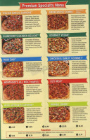 Round Table Pizza menu