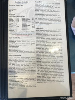 Ahi Sushi Sake menu