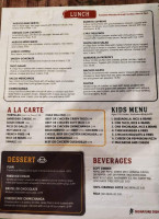 El Patron menu