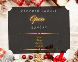 The Crooked Paddle food