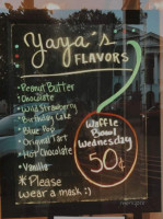 Ya Ya's Frozen Yogurt inside