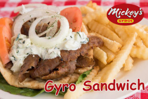 Mickey's Gyros Ii food