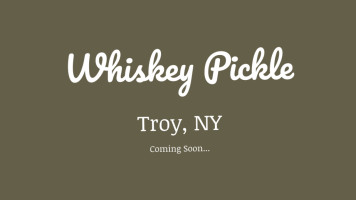Whiskey Pickle menu