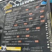 Squatchsami menu