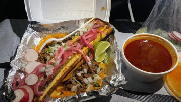 El Cabo Pepe's (pepe's Red Tacos) food
