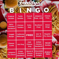 Freddy's Frozen Custard Steakburgers menu