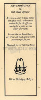 Arby's menu