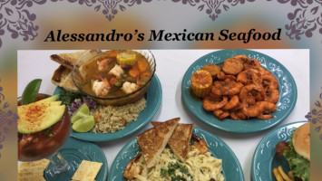 Alessandro's Mexican Seafood food
