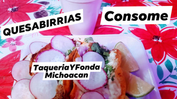 Taqueria Y Fonda Michoacan food