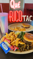 Que Rico Tacos food