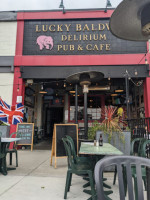 Lucky Baldwins Delirium Cafe food