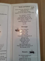 Jose's Cafe menu