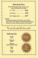 Pioneer Inn And Grill menu