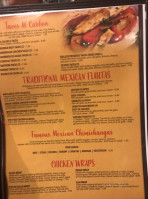 Zalsa's Taco Shop menu