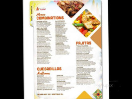 Plaza Del Sol menu