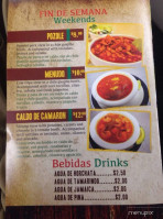 El Puente Mexican Store menu