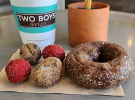 Two Boys Donuts food