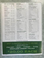 Big Bertha's Grill menu