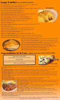 La Sierra Mexican Cantina menu