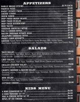 Baier's menu