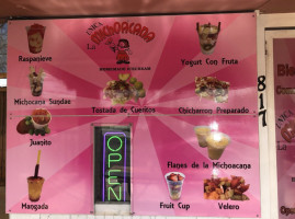 La Unica Michoacana food