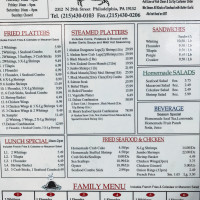Mom's Seafood menu