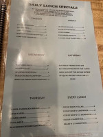 Mike's Inland Seafood menu