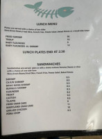 Salty Shores Seafood Calabash Style menu