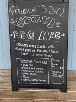 Petunia's Bbq menu