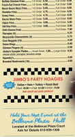 Jimbo's Steak Hoagies food