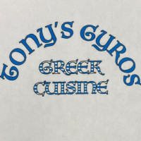 Tony's Gyros Greek Cuisine food