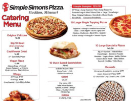 Simple Simon's Pizza food