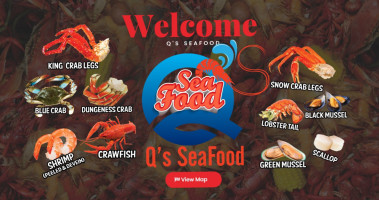 Q's Seafood food
