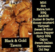 Black Gold Tavern menu