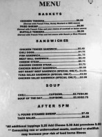 Victor's Cafe menu