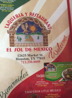 Taqueria El Sol De Mexico food