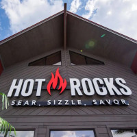 Hot Rocks Sear Sizzle Savor food