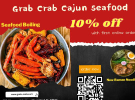Grab Crab Cajun Seafood food