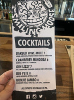 Smiling Moose menu