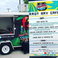 Parrot Bay Cafe Catering menu