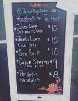 Parrot Bay Cafe Catering menu