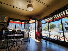 The Velo Rouge Cafe inside