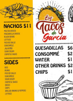 Los Tacos De Garcia food
