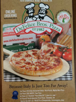 Defelice Bros Pizza Newark food