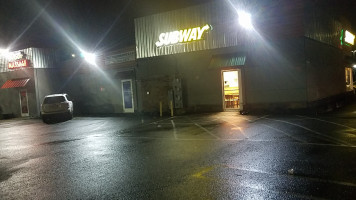 Subway outside