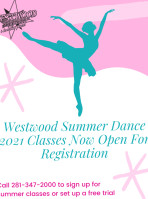 Westwood Gymnastics And Dance menu