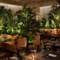 The Terrace And Outdoor Gardens At Edition food
