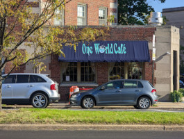 One World Cafe outside