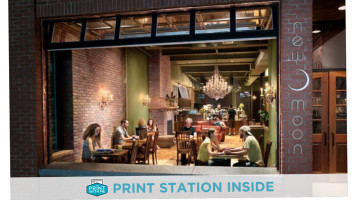 Printwithme Print Kiosk At New Moon Cafe inside