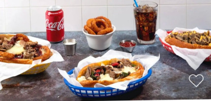 Philly Fresh Cheesesteaks food
